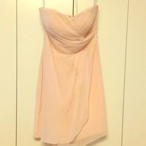 Pink bridesmaid dress